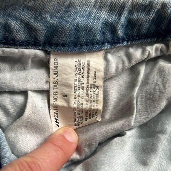 Blue jeans- junior size 9 Jean shorts - Picture 6 of 8